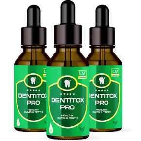 3 Pack - Dentitox - Dentitox Pro Drops for Teeth and Gums 3 Bottle for 90 Days, Dentitox Pro Healthy Gums Teeth, Dentitox Drops, Dentitoxpro for Gums and Teeth, Dentitox Gum Drops.