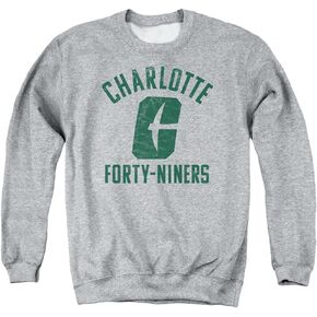 LOGOVISION University of North Carolina at Charlotte Official Forty-Niners Logo Unisex Adult Crewneck Sweatshirt