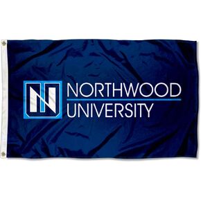 College Flags & Banners Co. Northwood Timberwolves Wordmark Flag