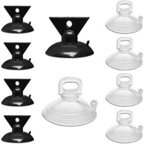 10-Pack Light Bulb Suction Cup Removal Tool - Easy-to-Use Light Bulb Removal Tool, Included 2 Sizes for MR16 GU10 Bulbs - Ideal for Halogen, Mini Track Lights, and Range Hood