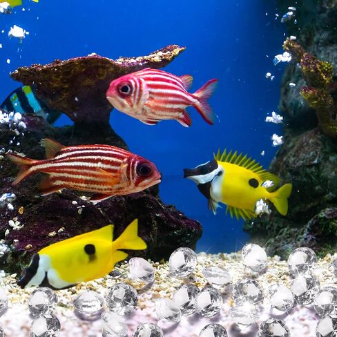 Acrylic Diamond Large Gems Pirate Round Treasure Toy Gems Colorful Treasure Round Gemstones Diamond Shaped Gemstones Large Acrylic Gems for Home Table Scatters Vase Fillers Party Decoration in Kuwait