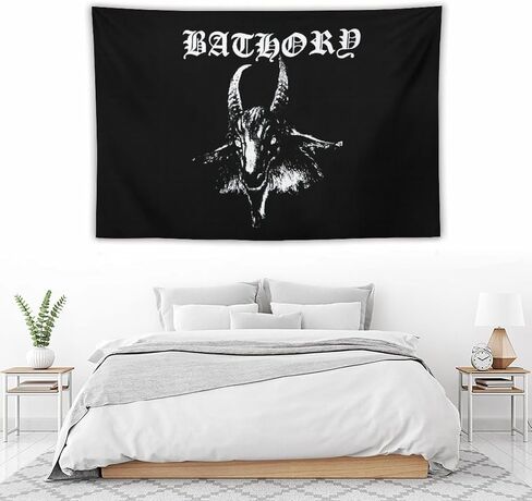 Bathory Tapestry Wall Art Tapestries Hanging for Bedroom Home College Dorm Room Decor Poster Banner Flag 40×60 inches in Saudi Arabia