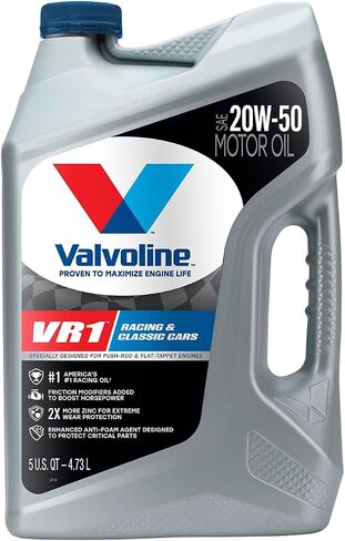 زيت محرك فالفولين VR1 Racing الاصطناعية SAE 10W-30، 1 كيو تي، علبة 6 in Saudi Arabia
