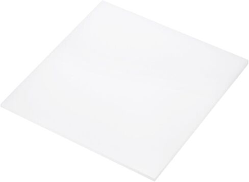 2pcs 8 x 8 Inch UHMW Polyethylene Sheets, 1/8 Inch Thick Ultra High Molecular Weight White Plastic Sheet [for Home, Industrial] in Saudi Arabia
