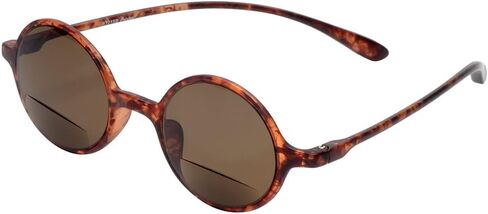 Calabria 721SB Flexie Round Bifocal Sunglasses Men Women Reading Sunglass Bi-Focal Readers Flexible Slim Lightweight Durable in Kuwait