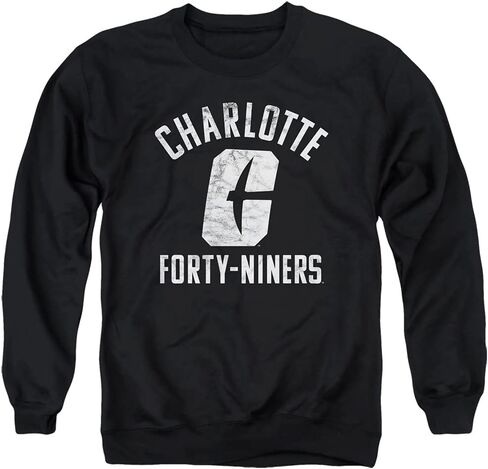 LOGOVISION University of North Carolina at Charlotte Official Forty-Niners Logo Unisex Adult Crewneck Sweatshirt in Kuwait