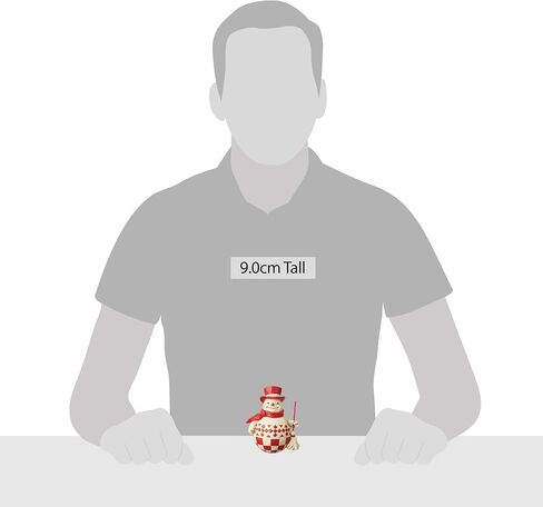Enesco Jim Shore Heartwood Creek Nordic Noel Snowman زينة معلقة، 3.5 بوصة، متعددة الألوان in Saudi Arabia