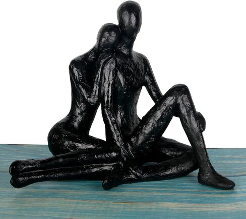 Large Couple Sculpture Passionate Love Figurine and Statue Valentine's Day Wedding for Her in Saudi Arabia