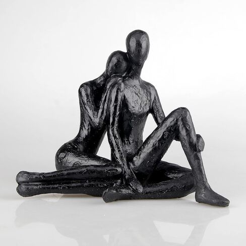 Large Couple Sculpture Passionate Love Figurine and Statue Valentine's Day Wedding for Her in Saudi Arabia