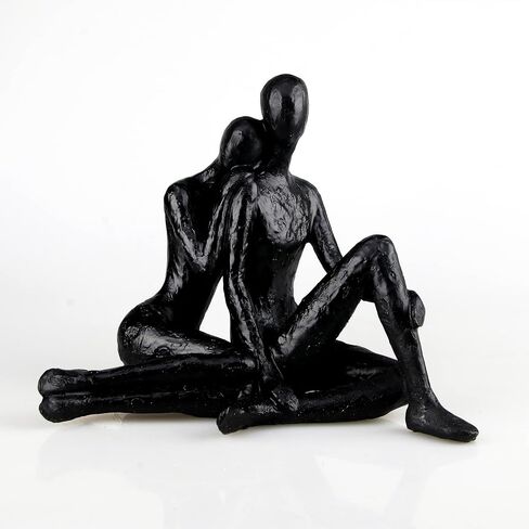 Large Couple Sculpture Passionate Love Figurine and Statue Valentine's Day Wedding for Her in Saudi Arabia