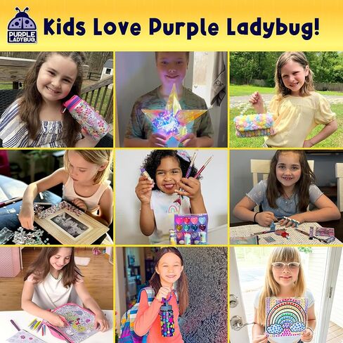 PURPLE LADYBUG 7 Brown Easter Gift Bags Medium Size with Handles – Personalized Teacher Appreciation Gift Bags & Tissue Paper Set – Sight Smell Touch Taste Sound Thank You Gift Bags in Kuwait