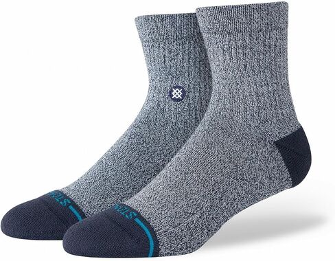 Stance Unisex Butter Blend Quarter Navy Large in Saudi Arabia