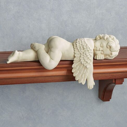 Touch of Class Dreaming Cherub Angel Shelf Sitter Ivory Finish in Saudi Arabia