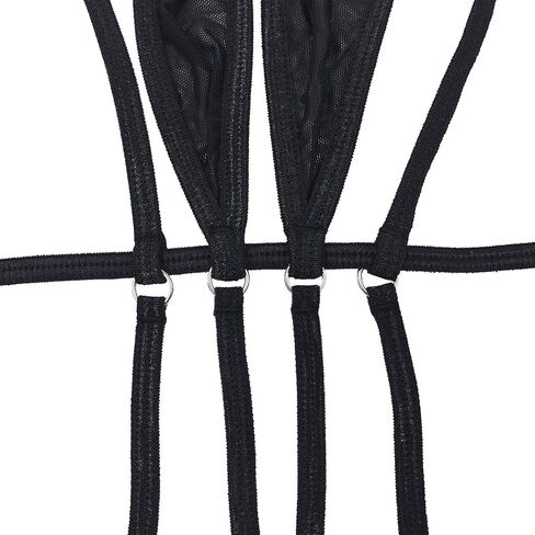 Afom Women Sexy See Through Slingshot Teeny Weeny Sheer Mini Bikini in Saudi Arabia
