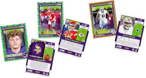 مجموعة بطاقات تداول كرة القدم من بانيني سكور 2024 لعيد الهالوين مكونة من 14 حزمة | تتضمن مقتنيات إصدار الهالوين الحصرية (42 - بطاقة) in Kuwait