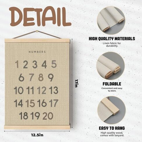 Boat Wades Woodland Animals Alphabet Poster Hanger Frame Set of 2,Forest Animal ABC 123 Educational Wall Art Hanging Banner Decor for Nursery Playroom Classroom Homeschool,12x16 in Kuwait