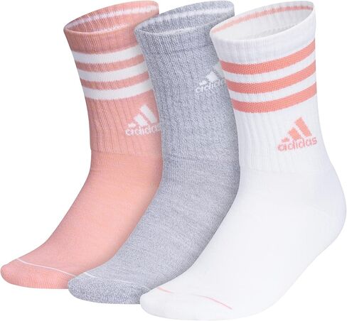 جوارب Adidas الرجالية المكونة من 3 خطوط (3 أزواج) مع ضغط القوس in Saudi Arabia