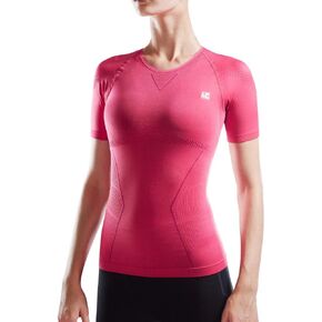 LP SUPPORT Women's AIR Compression Short Sleeve Top ARF2301Z - Workout, Gym, Yoga - Ultimate Comfort & Support Shapewear