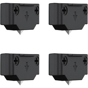 4-Pack Film Cutter Blades Replacement Kit for JJC 35mm & 120mm Slide Film Cutter Trimmer, Smooth and Clear Cuts (4PK Blades Replacement Only)
