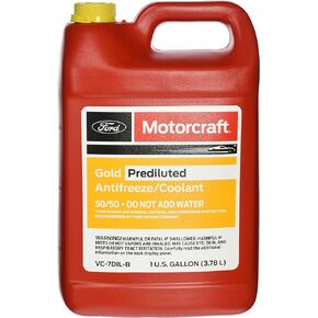 Genuine Ford Fluid VC-7DIL-B Gold Pre-Diluted Antifreeze/Coolant - 1 Gallon