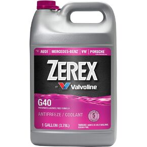 Zerex G40 Phosphate and Nitrite Free Concentrate Antifreeze/Coolant 1 GA