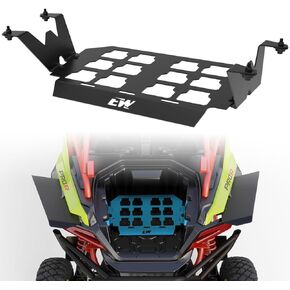 ELITEWILL RZR Pro XP Packout Mounting Plate 4 Wide Fit for Milwaukee Packout Compatible with Polaris RZR Pro XP/ R,Turbo R 2 Doors and 4 Doors UTV Offroad