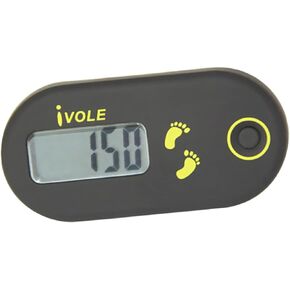 Kisangel Digital Counter 3D Simple Step Counter Walking Step Counter Pedometer Clip on E Clips for Step Tracker Pocket Tool