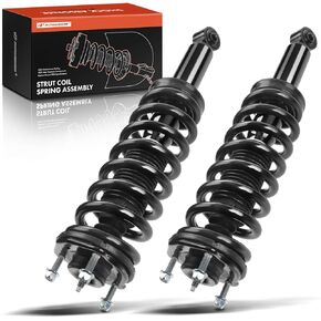A-Premium Front Pair (2) Complete Strut & Coil Spring Assembly Compatible with Chevrolet Colorado 2015-2017 & GMC Canyon 2015-2017, RWD only, Driver and Passenger Side, Replace# 272919