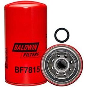 Baldwin-BF7815 Fuel Filter, 7-5/32 x 3-23/32 x 7-5/32 In - Red