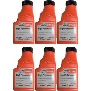 STIHL 0781 319 8008 2.6 Ounce High Performance 2 Cycle Engine Oil, 6 Pack