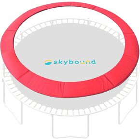 SkyBound Universal Replacement Trampoline Safety Pad - Fits 12ft 14ft 15ft Frames - No Holes for Poles - Variety of Colors