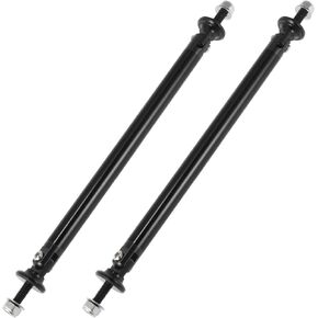 X AUTOHAUX 2pcs 150mm 5.91" Splitter Support Rods Adjustable Front Rear Bumper Lip Splitter Strut Rod Tie Support Bars Fit Most Vehicle Black