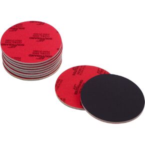 Lxmxgk 10 Pieces Bowling Sanding Pads Grit 500-600, 800-1000, 1200-1500, 2000, 2500, Round Bowling Ball Spinner Bowling Ball Sanding Sand Pads Resurfacing Polishing Cleaning Kit, Bowling Accessories