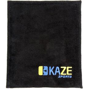 KAZE SPORTS Premium Leather Shammy Pad Bowling Ball Cleaning Towel (1)