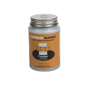 Gasoila Thred Gard Copper Based Anti-Seize and Lubricating Compound, 1/4 lb Brush