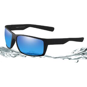 JIANGTUN Floating Polarized Fishing Sunglasses for Men Women, Sailing Boating Gifts Beach Cool Style Glasses
