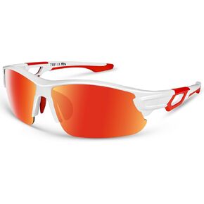 BEACOOL Polarized Sports Sunglasses for Men Women Youth Baseball Fishing Cycling Running Golf Motorcycle Tac Glasses UV400