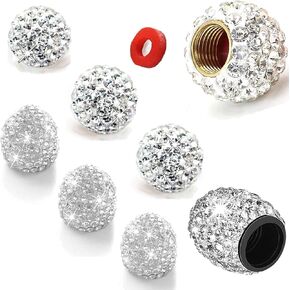 500 Pcs Tire Valve Stem Caps Black Plastic Valve Caps Valve Tire Covers Tyre Valve Dust Caps for Cars, SUVs, Bike, Bicycle, Trucks, Motorcycles, Dust Proof, with O Rubber Ring