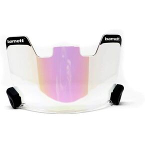 Barnett Football Eyeshield Visor, revo Orange, Eyes-Shield