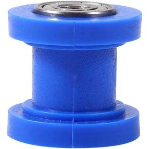 Anauto 10mm Chain Roller Slider Tensioner Wheel Guide Pit Dirt Mini Bike Moto ATV(Blue)