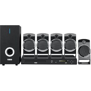 NAXA Electronics ND-837 Hz Digital DVD Player with Karaoke Function and USB/SD/MMC Inputs - Black