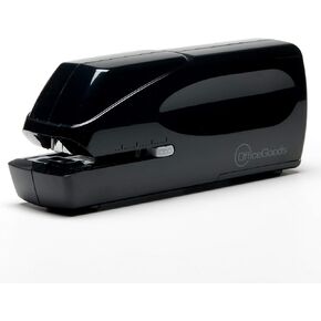 OfficeGoods Liberty Pro Electric Stapler - Heavy Duty Staples Up to 25 Papers - Easy to Load Standard Staples - Battery Operated - Perfect for Home and Office - Portable, Compact, Jam-Free