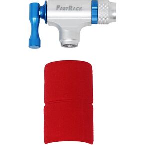 FastRack CO2 Bicycle Tire Repair - Fix Flats, Inflate Tires on Road & Mountain Bikes with CO2 Cartridge - Quick & Easy for Bike Riders & Cyclists