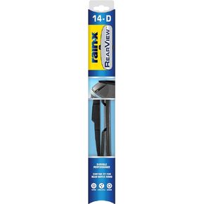 Rain-X 850030 RearView 11-A Rear Wiper Blade, 11 Inch Composite Rear Wiper Blade, Fits Rock Lock 2 (Pack Of 1), Automotive Replacement Wiper Blades That Meet Or Exceed OEM Quality And Design Standards