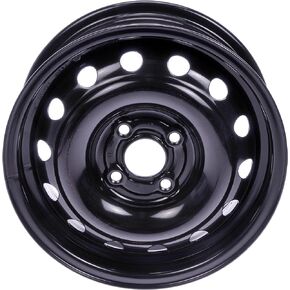 Dorman 939-162 14 X 5.5 In. Steel Wheel Compatible with Select Honda Models, Black