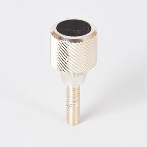 Saxophone Neck Screws Heavy 157 by KGU Music for alto, tenor, soprano, baritone sax for Selmer,Yanagisawa,Jupiter,Couesnon (998 Silver Brushed, Charoite)