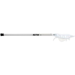 STX لاكروس X10 A/M عصا كاملة، أبيض/أبيض/بلاتيني