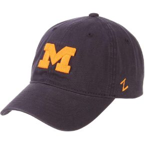 NCAA Zephyr Michigan Wolverines Mens Scholarship Relaxed Hat, Adjustable, Team Color in Kuwait