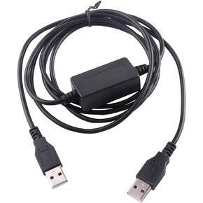 Suamdoen USB TTL Converter Null Modem Crossover USB Connection Bridge PC Communication Cable