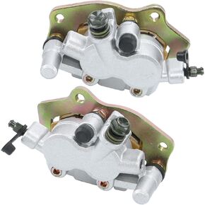 WFLNHB Front Left and Right Brake Calipers Replacement for Kawasaki Teryx 800 KRF800 43080-0128 43080-0129 2014-2019 with Pads